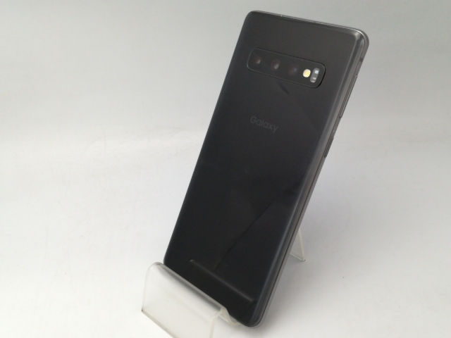 Samsung Galaxy S10 SCV41 本体 ブラック Samsung Galaxy S10 128GB Black 4G LTE Sprint SPHG973UBLK