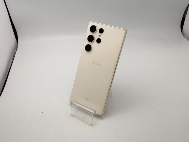 中古】SAMSUNG docomo 【SIMフリー】 Galaxy S23 Ultra クリーム 12GB 