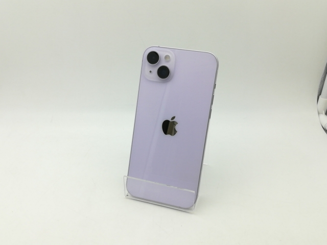 【中古】Apple 楽天モバイル 【SIMフリー】 iPhone 14 Plus 256GB パープル MQ4M3J/A【神戸】保証期間１ヶ月【ランクA】