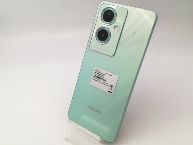 【中古】Oppo ymobile 【SIMフリー】 OPPO A79 5G 4GB 128GB グローグリーン A303OP【大阪堂島】保証期間１ヶ月【ランクA】