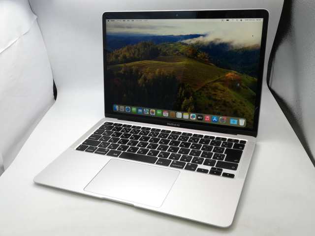 【中古】Apple MacBook Air 13インチ CTO (M1・2020) シルバー Apple M1(CPU:8C/GPU:8C)/16G/1T【大阪堂島】保証期間１ヶ月【ランクB】