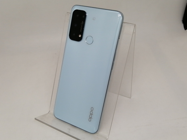 【中古】Oppo ymobile 【SIMフリー】 OPPO Reno5 A eSIM対応版 アイスブルー 6GB 128GB A103OP【日本橋3】保証期間１ヶ月【ランクB】
