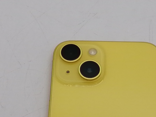 iPhone14[128GB] docomo MR3Q3J イエロー 中古auApple iPhone 14 128GB イエロー SIM解 A2881 MR3Q3J&frasl;A