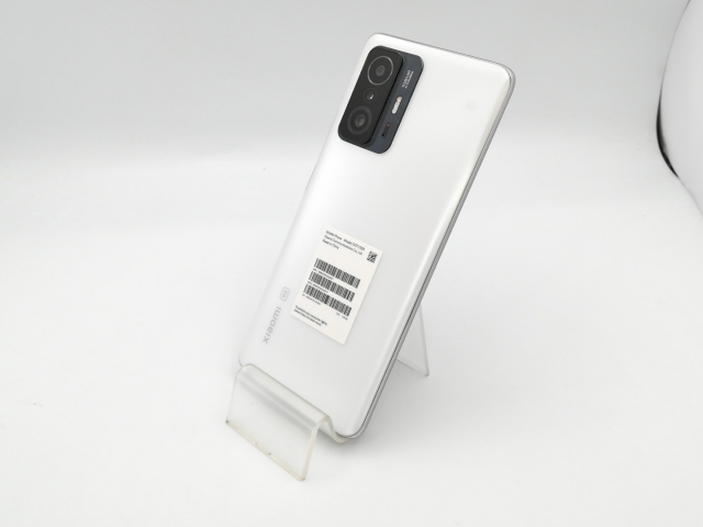 【中古】Xiaomi 国内版 【SIMフリー】 Xiaomi 11T Pro ムーンライトホワイト 8GB 128GB【大阪堂島】保証期間１ヶ月【ランクC】