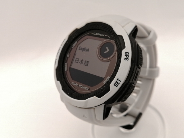 【中古】Garmin Instinct 2 Dual Power 010-02627-41 Mist Gray【神保町】保証期間１ヶ月【ランクB】
