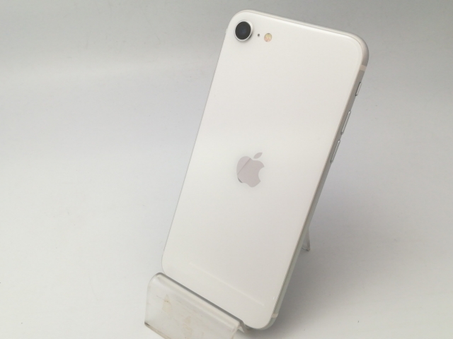 【中古】Apple docomo 【SIMロック解除済み】 iPhone SE（第2世代） 128GB ホワイト MHGU3J/A（後期型番）【大阪堂島】保証期間１ヶ月【ランクB】