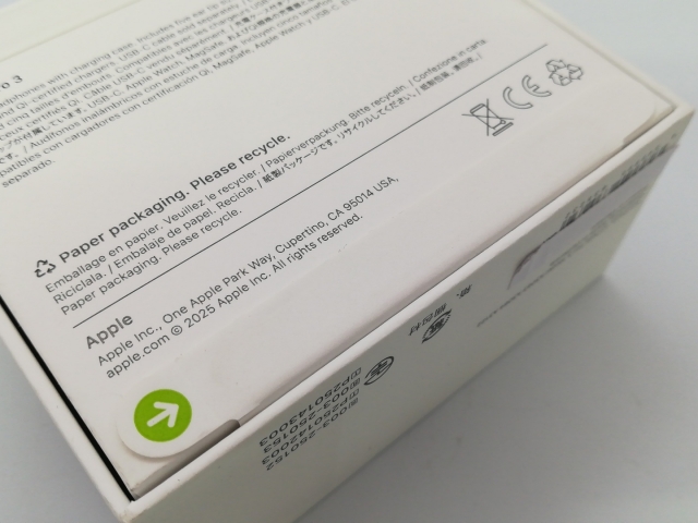 未使用】Apple AirPods Pro 3 MFHP4J/A【大阪堂島】保証期間1ヶ月