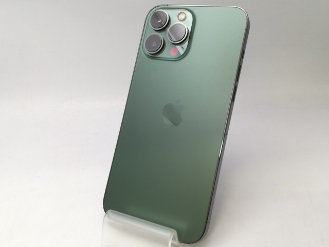 【中古】Apple 楽天モバイル 【SIMフリー】 iPhone 13 Pro Max 256GB アルパイングリーン MNCV3J/A【大阪堂島】保証期間１ヶ月【ランクB】の通販は