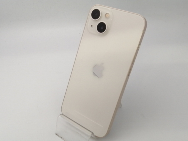 【中古】Apple 海外版 【SIMフリー】 iPhone 13 128GB スターライト【大阪堂島】保証期間１ヶ月【ランクB】