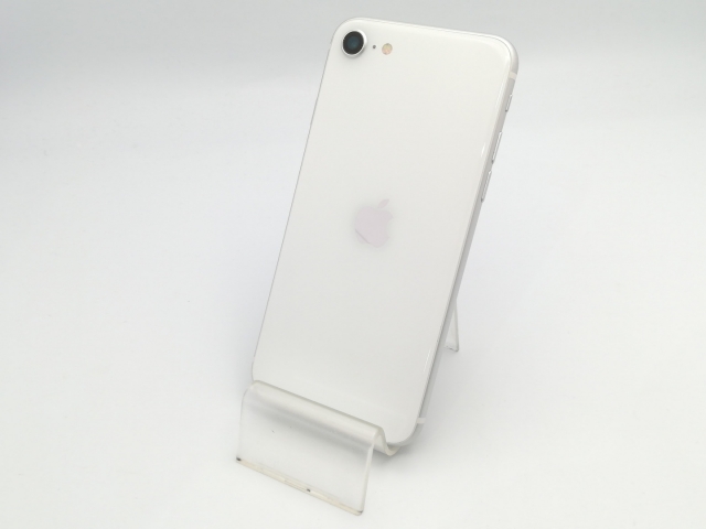【中古】Apple au 【SIMロック解除済み】 iPhone SE（第2世代） 64GB ホワイト MX9T2J/A【大阪堂島】保証期間１ヶ月【ランクB】