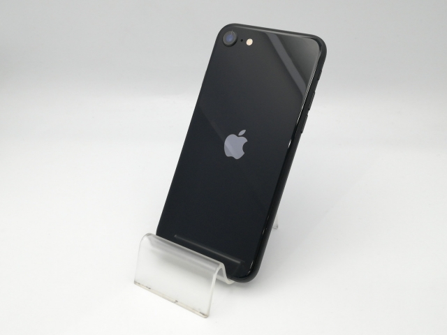 【中古】Apple ymobile 【SIMフリー】 iPhone SE（第3世代） 64GB ミッドナイト MMYC3J/A【大阪堂島】保証期間１ヶ月【ランクB】