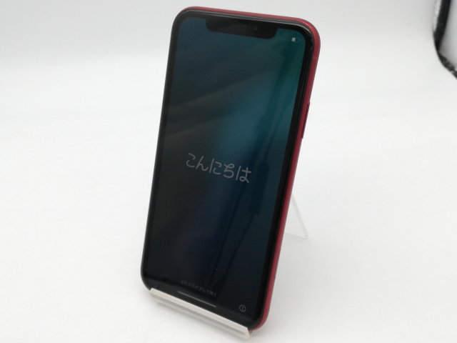 【中古】Apple 国内版 【SIMフリー】 iPhone XR 64GB (PRODUCT)RED MT062J/A【鹿児島中町】保証期間１ヶ月【ランクB】