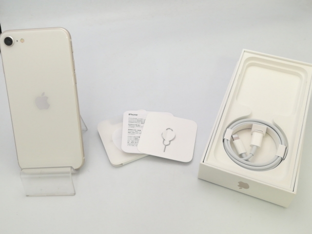 【中古】Apple 楽天モバイル 【SIMフリー】 iPhone SE（第3世代） 64GB スターライト MMYD3J/A【大阪堂島】保証期間１ヶ月【ランクB】_7