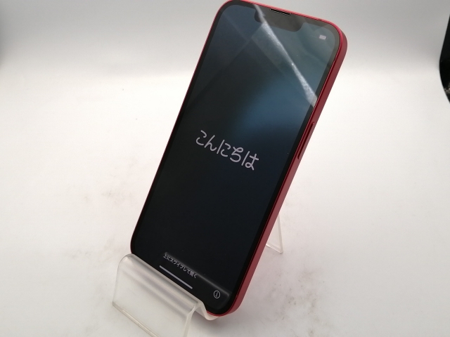 【中古】Apple au 【SIMフリー】 iPhone 14 512GB (PRODUCT)RED MPXF3J/A【柏】保証期間１ヶ月【ランクA】