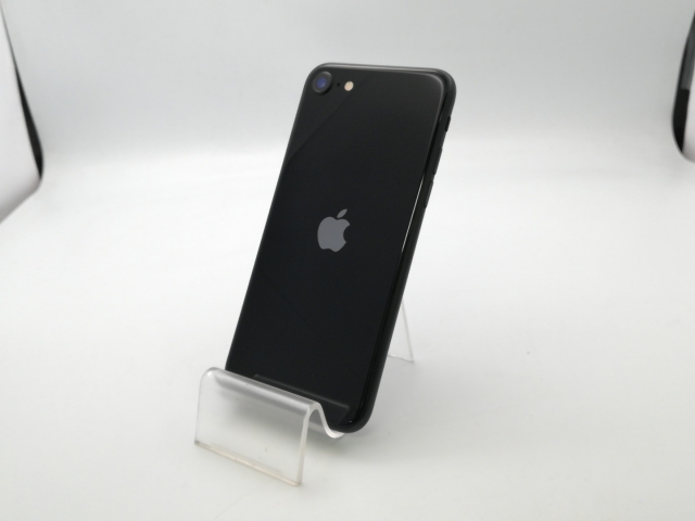【中古】Apple SoftBank 【SIMフリー】 iPhone SE（第3世代） 64GB ミッドナイト MMYC3J/A【大阪堂島】保証期間１ヶ月【ランクA】