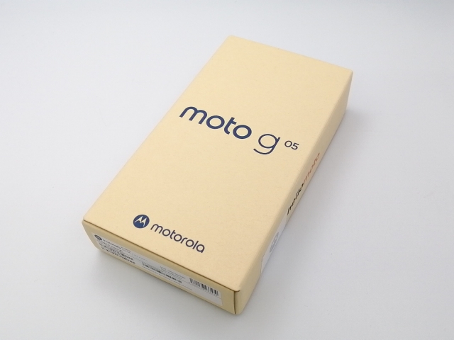 【未使用】MOTOROLA 国内版 【SIMフリー】 moto g05 ミスティブルー 8GB 128GB XT2523-5【大阪堂島】保証期間３ヶ月