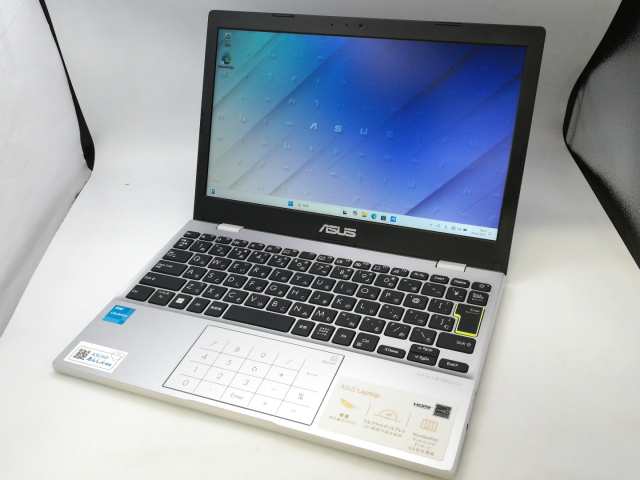 【中古】ASUS E210KA E210KA-GJ02WWS ドリーミーホワイト【Celeron N4500 4G 128G(eMMC) WiFi 11LCD(1366x768) Win11H】【大阪堂島】保証