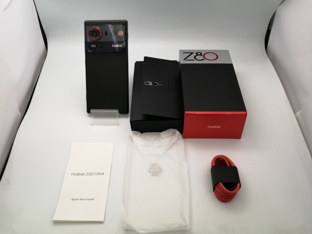 【中古】Nubia 国内版 【SIMフリー】 nubia Z80 Ultra 16GB 512GB ブラック【大阪堂島】保証期間１ヶ月【ランクA】_7