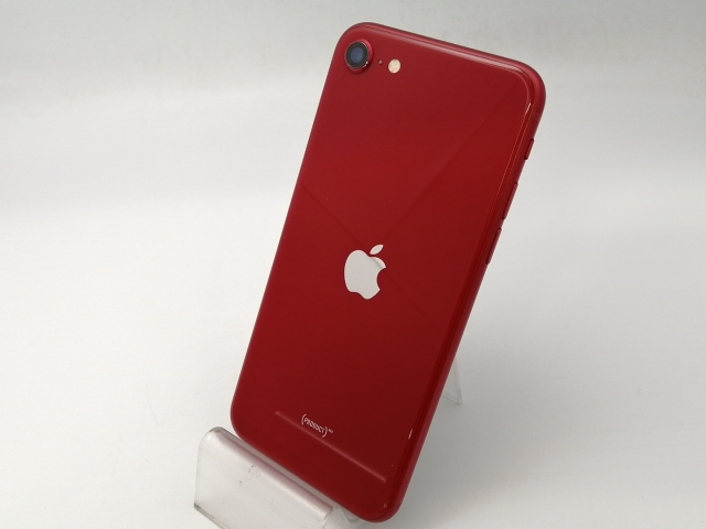 【中古】Apple SoftBank 【SIMフリー】 iPhone SE（第3世代） 128GB (PRODUCT)RED MMYH3J/A【大阪堂島】保証期間１ヶ月【ランクA】
