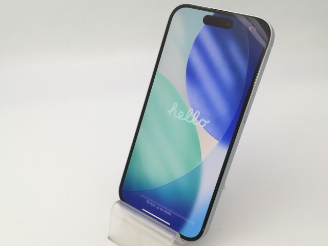 中古】Apple docomo 【SIMフリー】 iPhone 15 256GB ブルー MTMR3J/A