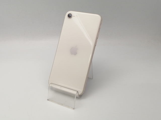 【中古】Apple 国内版 【SIMフリー】 iPhone SE（第3世代） 64GB スターライト MMYD3J/A【大阪堂島】保証期間１ヶ月【ランクA】