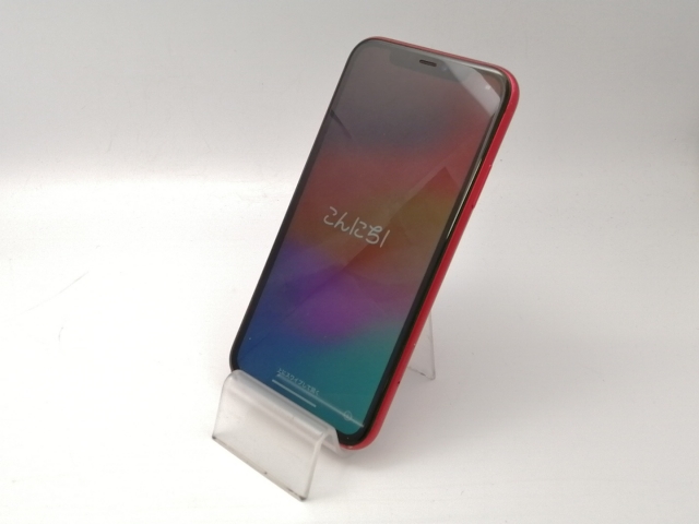 【中古】Apple docomo 【SIMロック解除済み】 iPhone 11 64GB (PRODUCT)RED MWLV2J/A【大阪堂島】保証期間１ヶ月【ランクC】 携帯電話本体