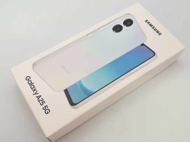 【未使用】SAMSUNG UQmobile 【SIMフリー】 Galaxy A25 5G ライトブルー 4GB 64GB SCG33【大阪堂島】保証期間３ヶ月