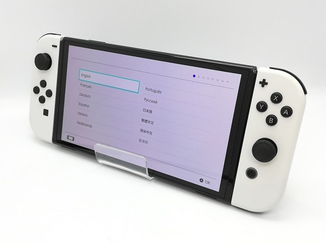 中古】Nintendo Switch 本体 (有機ELモデル) HEG-S-KAAAA