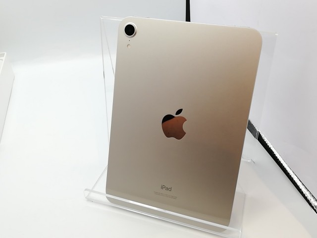 【中古】Apple iPad mini（第6世代/2021） Wi-Fiモデル 256GB スターライト MK7V3J/A【立川フロム中武】保証期間１ヶ月【ランクA】