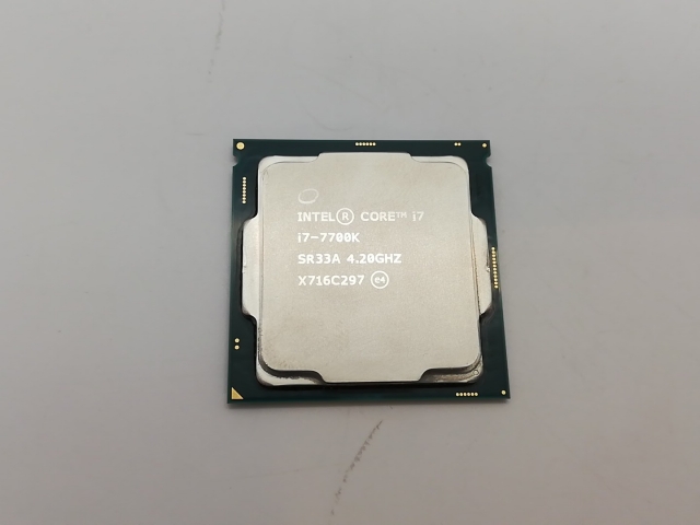 中古】Intel Core i7-7700K (4.2GHz/TB:4.5GHz) bulk LGA1151/4C