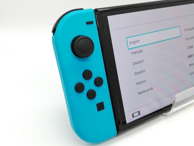 中古】Nintendo Switch 本体 (有機ELモデル) HEG-S-KABAA ネオン