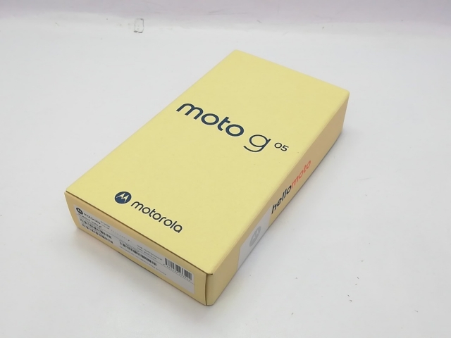 【未使用】MOTOROLA 国内版 【SIMフリー】 moto g05 フレッシュラベンダー 8GB 128GB XT2523-5【立川フロム中武】保証期間３ヶ月