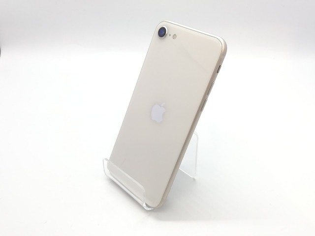 【中古】Apple 国内版 【SIMフリー】 iPhone SE（第3世代） 128GB スターライト MMYG3J/A【立川フロム中武】保証期間１ヶ月【ランクB】