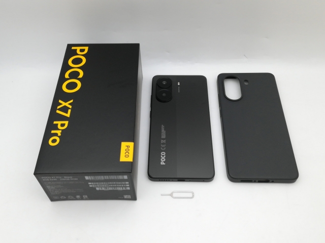 【中古】Xiaomi 国内版 【SIMフリー】 Poco X7 Pro ブラック 8GB 256GB【中野】保証期間１ヶ月【ランクB】_7