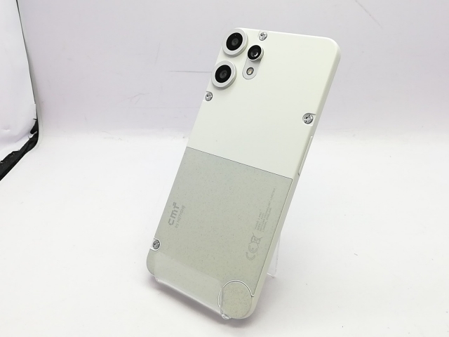 【中古】【赤ロム保証あり】NOTHING 楽天モバイル 【SIMフリー】 CMF Phone 2 Pro ホワイト 8GB 256GB【立川フロム中武】保証期間１ヶ月【ランクA】