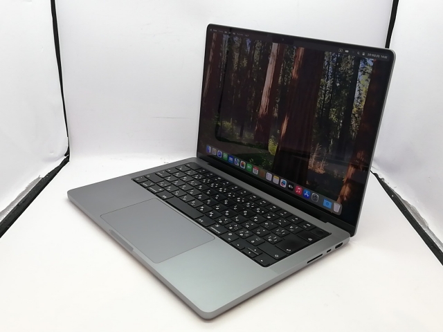 【中古】Apple MacBook Pro 14インチ M1 Pro(CPU:8C/GPU:14C) 16GB/512GB スペースグレイ MKGP3J/A (14インチ 2021)【立川フロム中武】保証期間１ヶ月【ランクB】