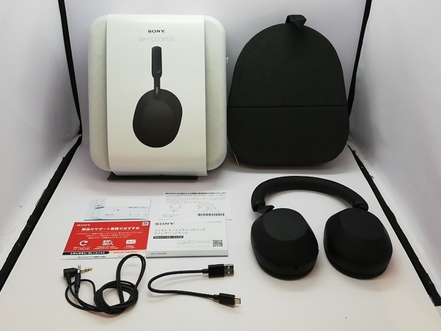 Sony WH-1000XM5 ブラック 中古 中古】SONY WH-1000XM5 (B) [ブラック]【ECセンター】保証期間1