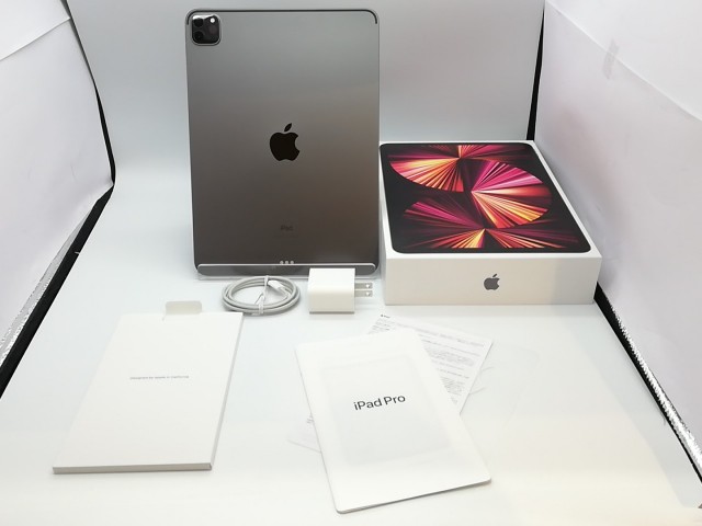 【中古】Apple iPad Pro 11インチ（第3世代） Wi-Fiモデル 256GB スペースグレイ MHQU3J/A【立川フロム中武】保証期間１ヶ月【ランクA】