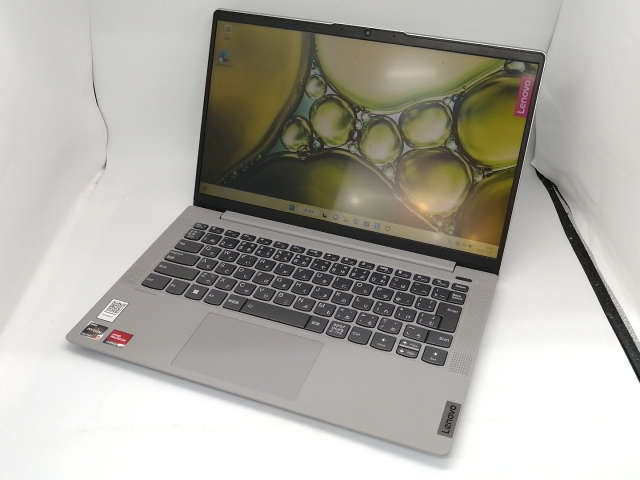 【中古】Lenovo IdeaPad Slim 550 82LM007GJP プラチナグレー【R5 5500U 8G 256G(SSD) WiFi 14LCD(1920x1080)】【川越クレアモール】保証期間１ヶ月【ランクC】