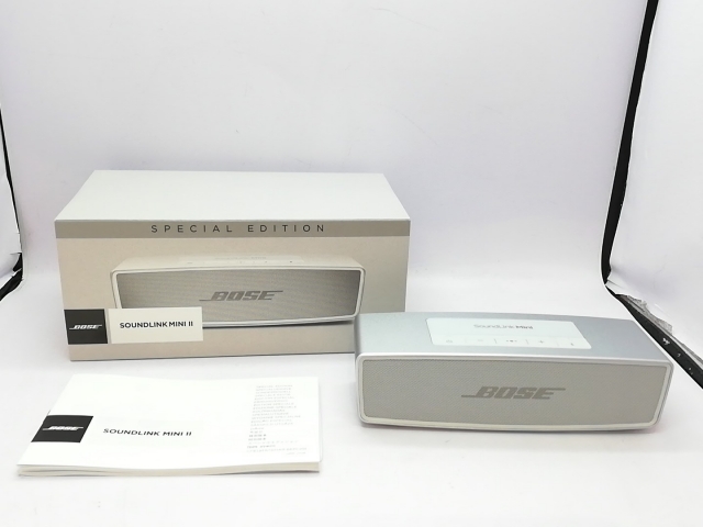 中古】BOSE SoundLink Mini II Special Edition ラックスシルバー