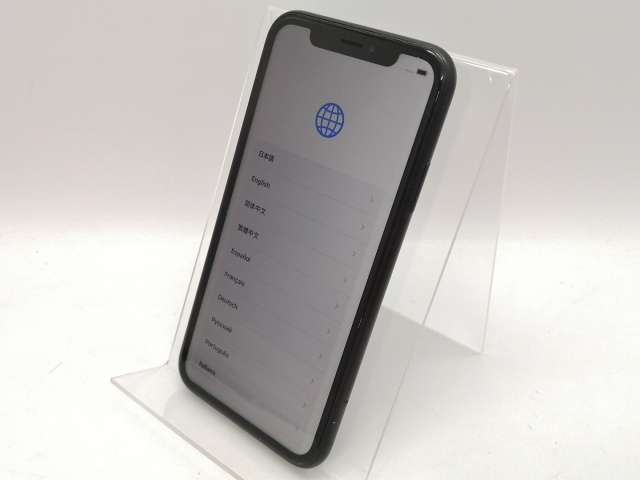 【中古】Apple au 【SIMロック解除済み】 iPhone XR 64GB ブラック MT002J/A【高崎モントレー】保証期間１ヶ月【ランクC】_1