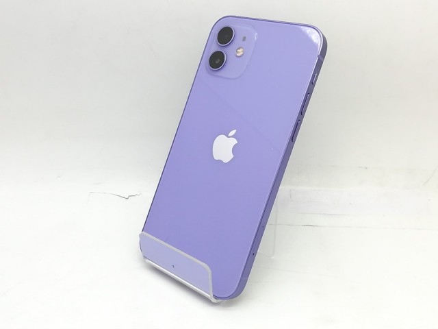 SIMフリー】iPhone12 パープル [64GB] 本体 [Aランク] |中古