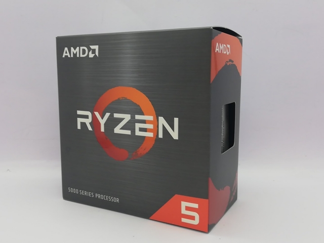 【中古】AMD Ryzen 5 5600X (3.7GHz/TC:4.6GHz) BOX AM4/6C/12T/L3 32MB/TDP 65W【立川フロム中武】保証期間１週間