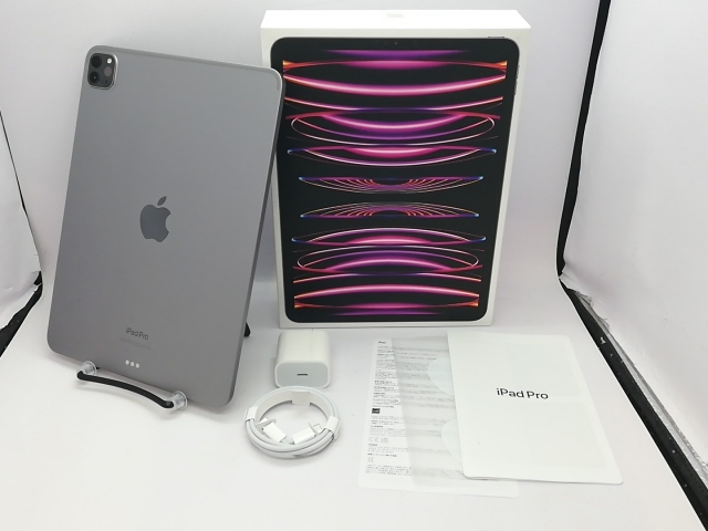 【中古】Apple 【Wi-Fi】 11インチ iPad Pro（第4世代/2022） 128GB スペースグレイ MNXD3J/A【立川フロム中武】保証期間１ヶ月【ランクA】_7