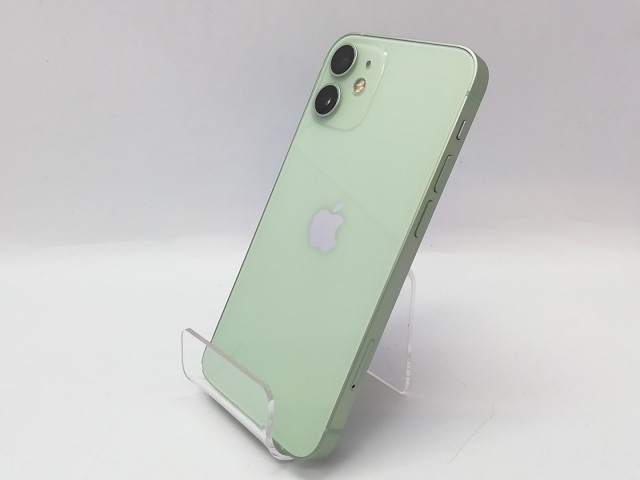 【中古】Apple docomo 【SIMロック解除済み】 iPhone 12 mini 64GB グリーン MGAV3J/A【立川フロム中武】保証期間１ヶ月【ランクA】