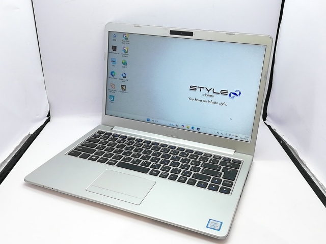 【中古】IIYAMA iiyama style infinity 【i3-8145U 8G 256G(SSD) 1GbE WiFi 14LCD(1920x1080)】【立川フロム中武】保証期間１ヶ月【ランクB】