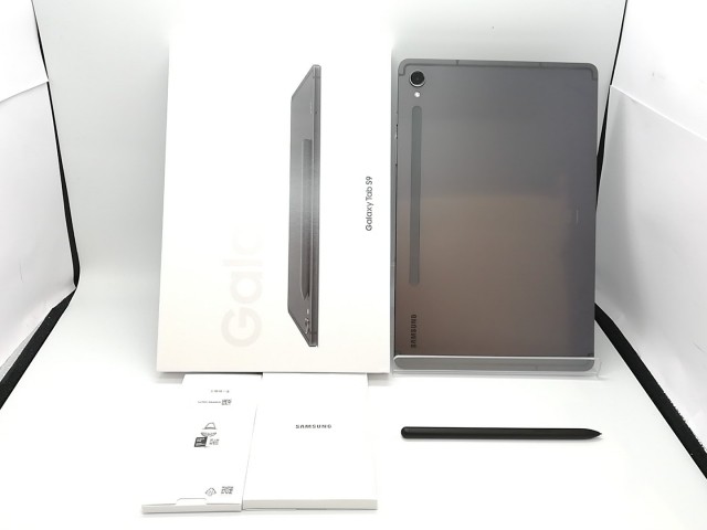 【中古】SAMSUNG 国内版 【Wi-Fi】 Galaxy Tab S9 グラファイト 8GB 128GB SM-X710NZAAXJP【立川フロム中武】保証期間１ヶ月【ランクA】