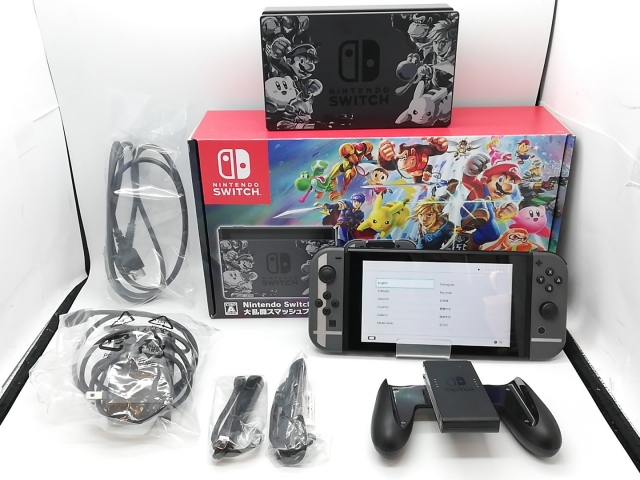 中古】Nintendo Switch 本体 大乱闘スマッシュブラザーズ