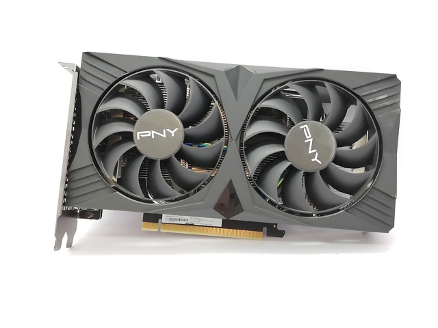 中古】PNY GeForce RTX 4060 8GB VERTO ダブルファン VCG40608DFXPB1