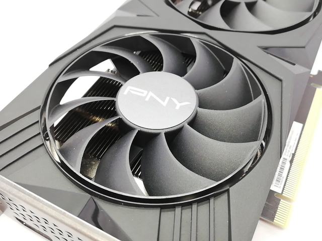 中古】PNY GeForce RTX 4060 8GB VERTO ダブルファン VCG40608DFXPB1